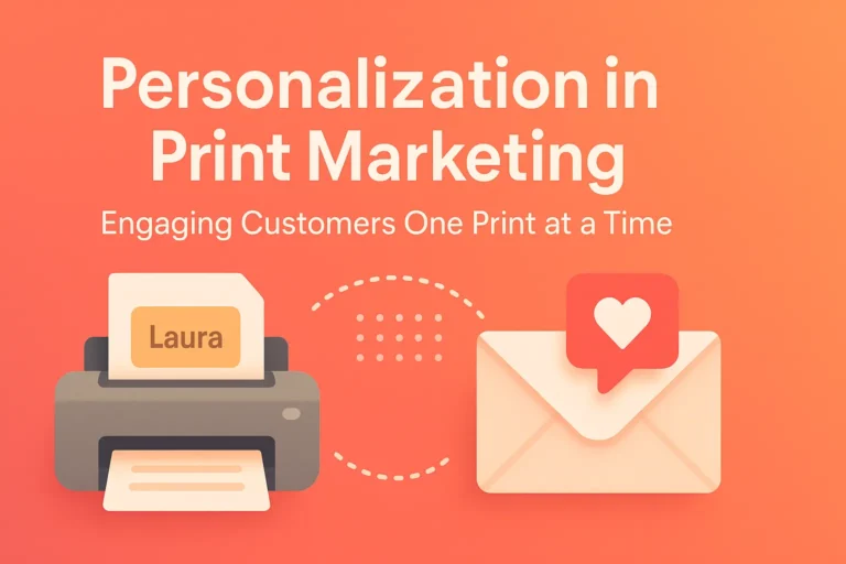 Personalization in Print Marketing Engaging Customers One Print at a Time