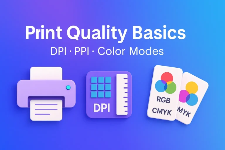 print quality basics