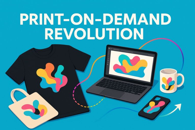 Print On Demand The Revolution in Custom Merchandise