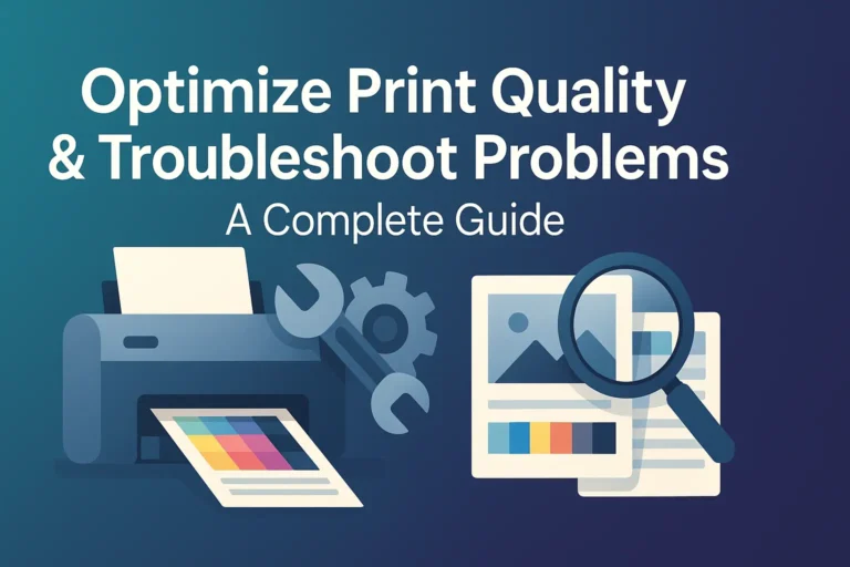 Optimize Print Quality & Troubleshoot Problems A Complete Guide