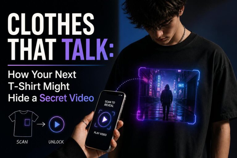 Clothes That Talk How Your Next T Shirt Might Hide a Secret Video