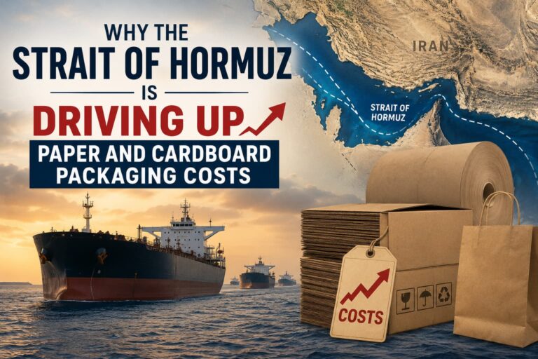 Why the Strait of Hormuz is Driving Up Paper and Cardboard Packaging Costs