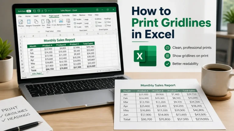 How to Print Gridlines in Excel: The Ultimate Step-by-Step Guide How to Print Gridlines in Excel The Ultimate Step-by-Step Guide