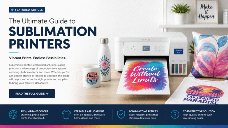Best Sublimation Printer for Beginners (2026 Reviews) best sublimation printer for beginners