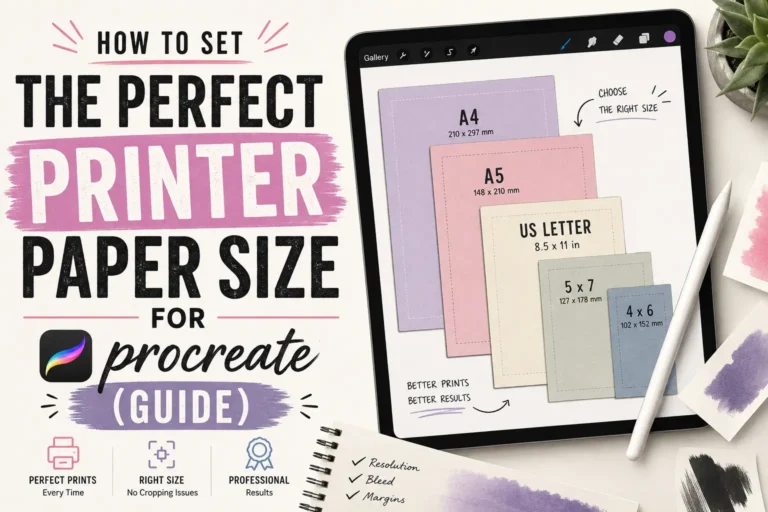 How to Set the Perfect Printer Paper Size for Procreate (Guide) printer-paper-size-for-procreate