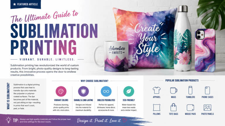 Getting Started with Sublimation Printing (2026 Ultimate Guide) getting started with sublimation printing